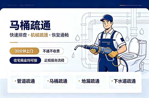 平顶山马桶疏通