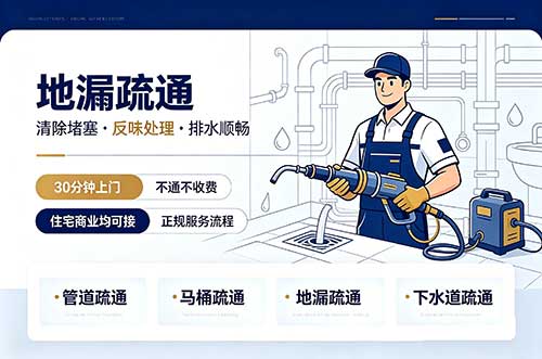 平顶山地漏疏通
